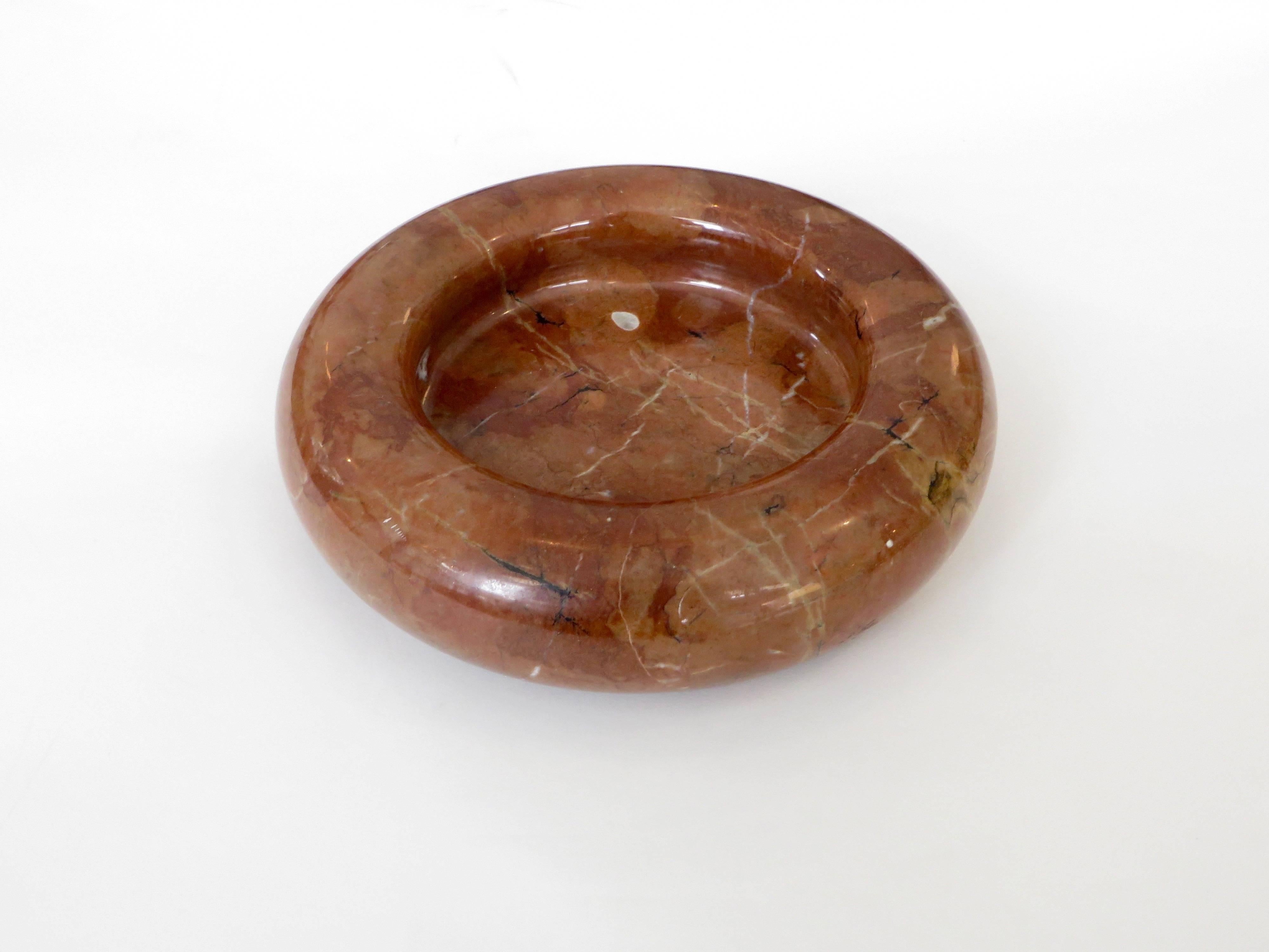 Late 20th Century Up & Up Atelier International Italian Marble Vide Poche Bowl by Sergio Asti 