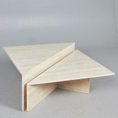 Up&Up Travertine Coffee Table
