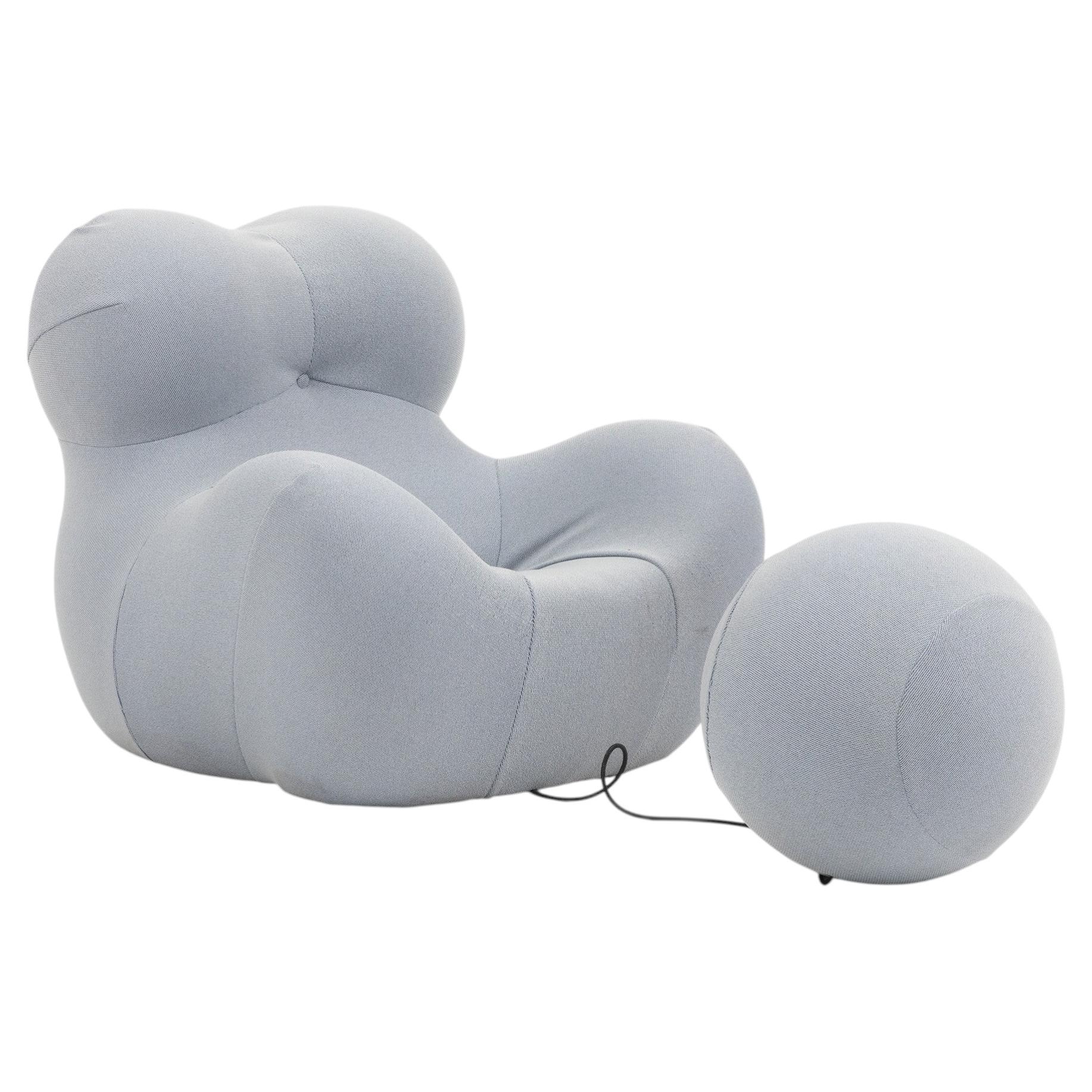 UP5 La Big Mamma Chair & UP6 Ottoman Gaetano Pesce, 2000s