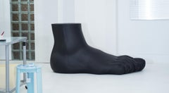 Up7 "Il Piede" Foot Lounge Chair en noir par Gaetano Pesce pour B&B Italia
