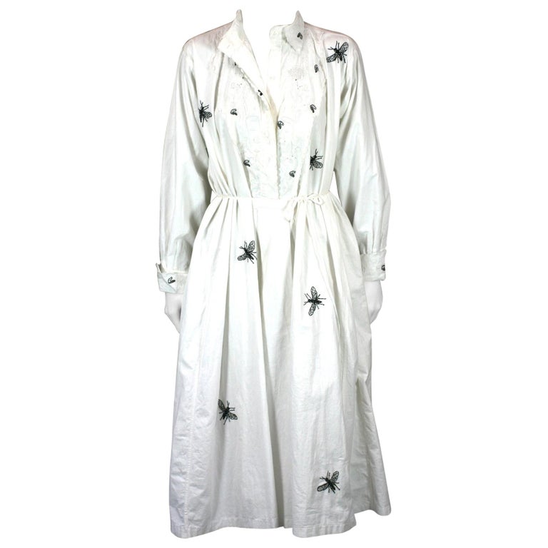 Upcycled Antique Cotton Night Dress, Studio VL