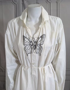 Upcycled Embroidered Edwardian Cotton Dress, Studio VL