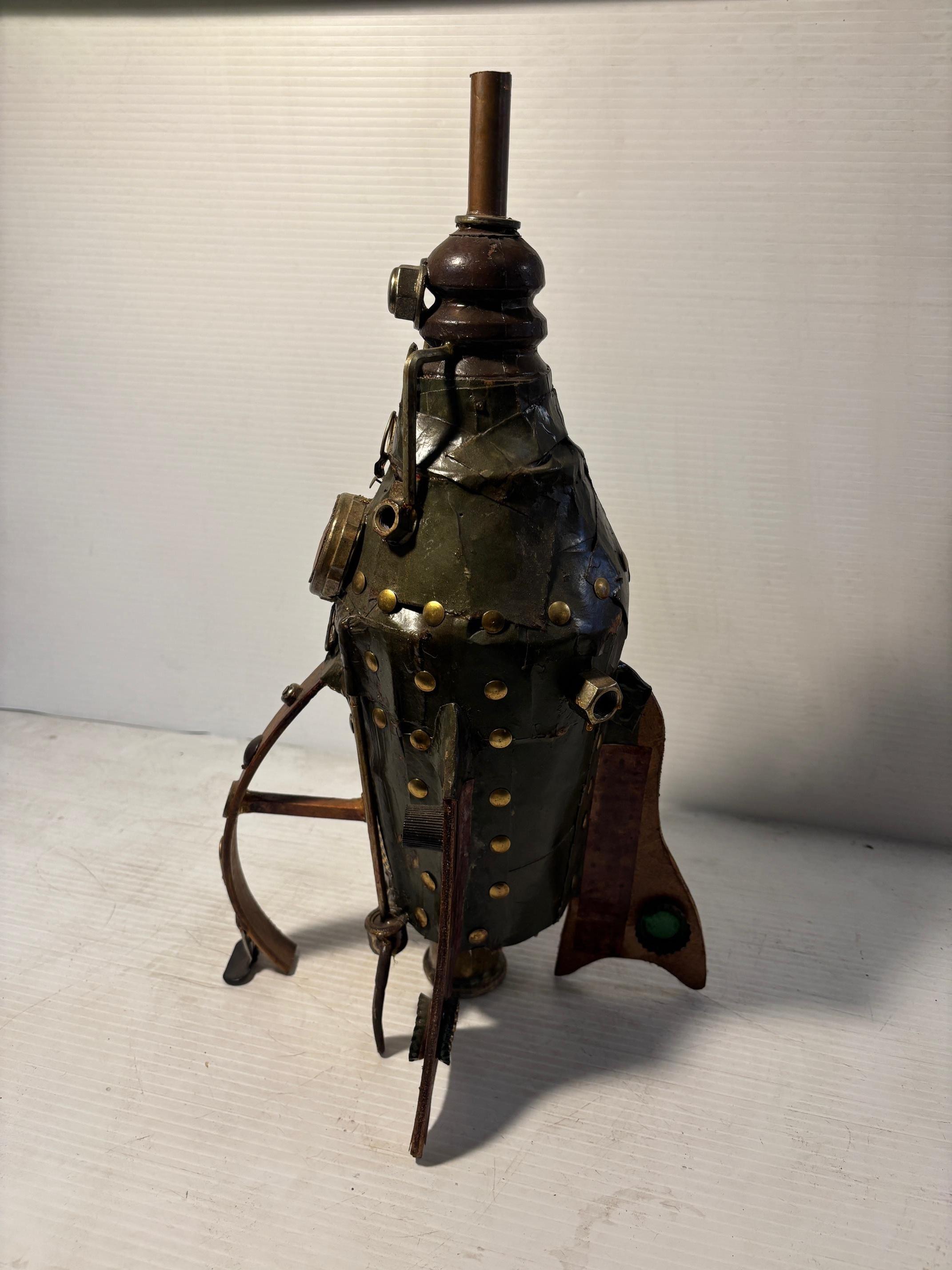 Upcycled Steampunk Spaceship by Chris Spollen For Sale 4