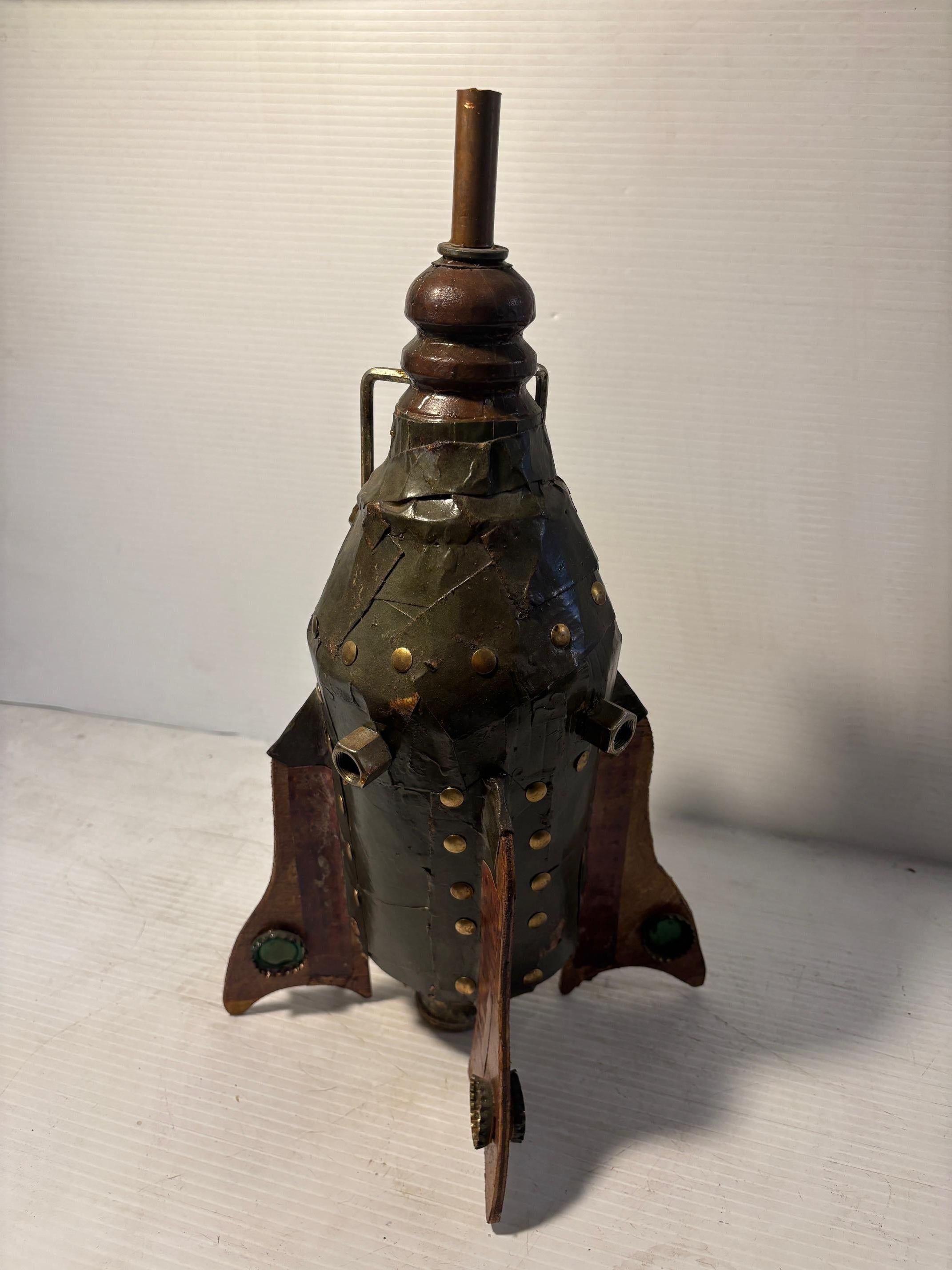 Upcycled Steampunk Spaceship by Chris Spollen For Sale 5