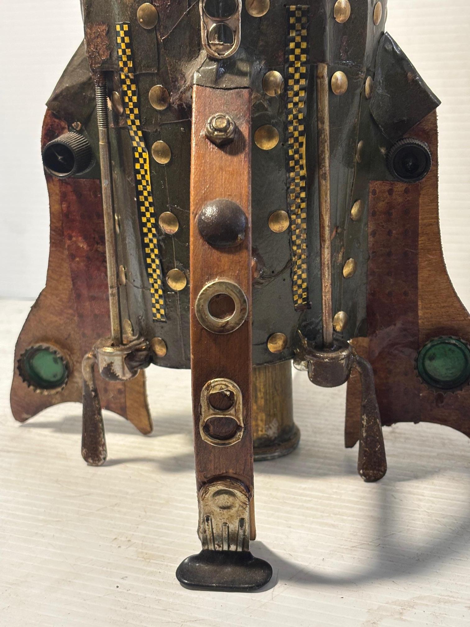 Contemporary Upcycled Steampunk Spaceship by Chris Spollen For Sale