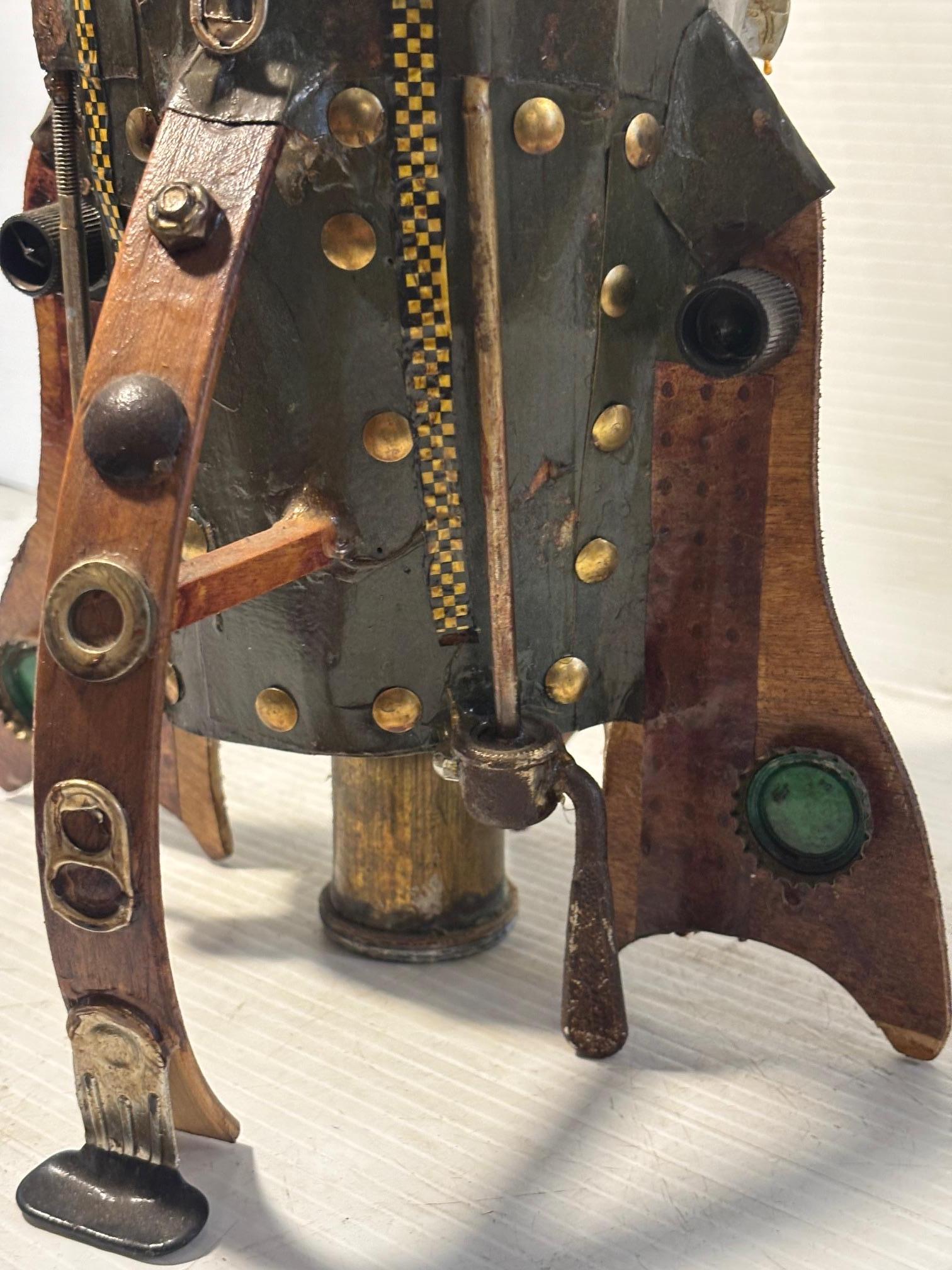 Upcycled Steampunk Spaceship by Chris Spollen For Sale 1