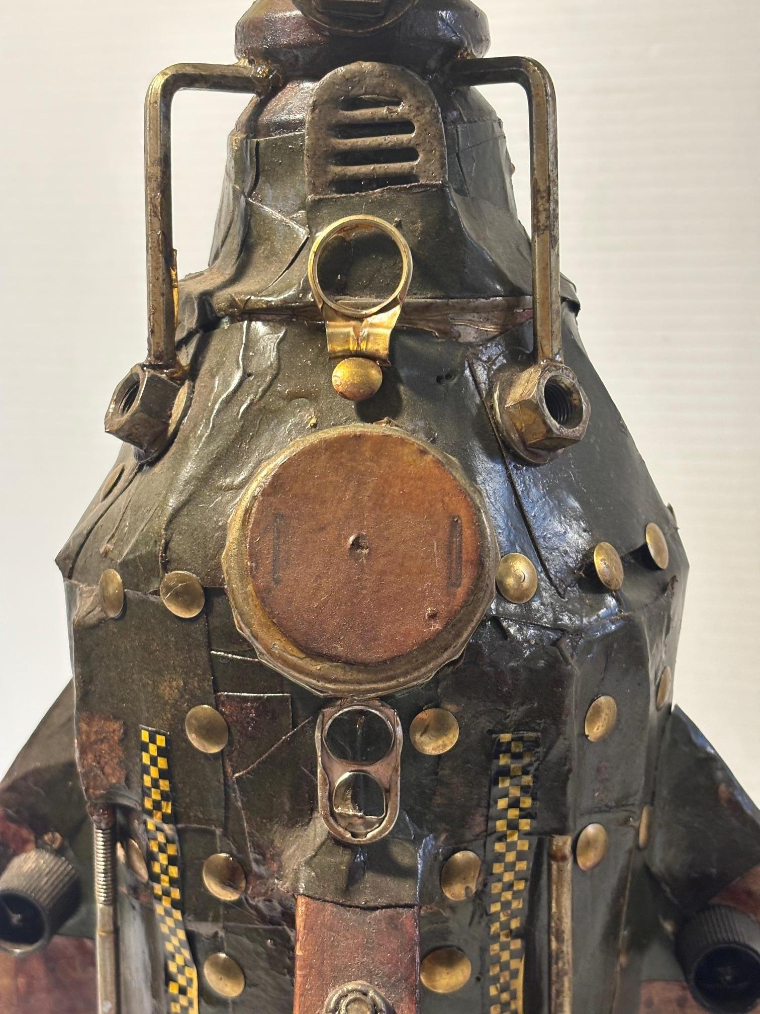 Upcycled Steampunk Spaceship by Chris Spollen For Sale 2