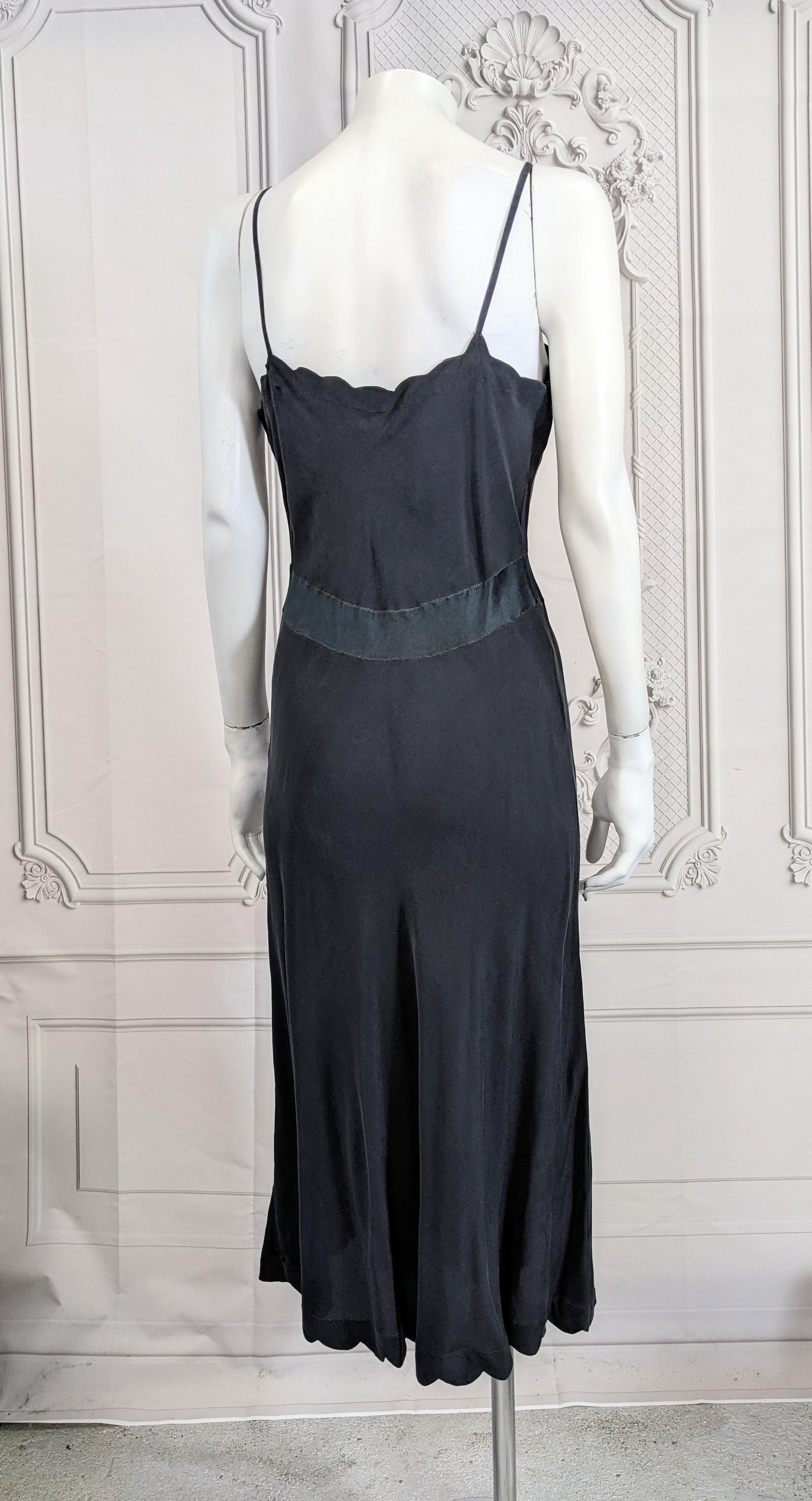 Upcycled Vintage Cocteau Slip, Studio VL In Excellent Condition For Sale In New York, NY