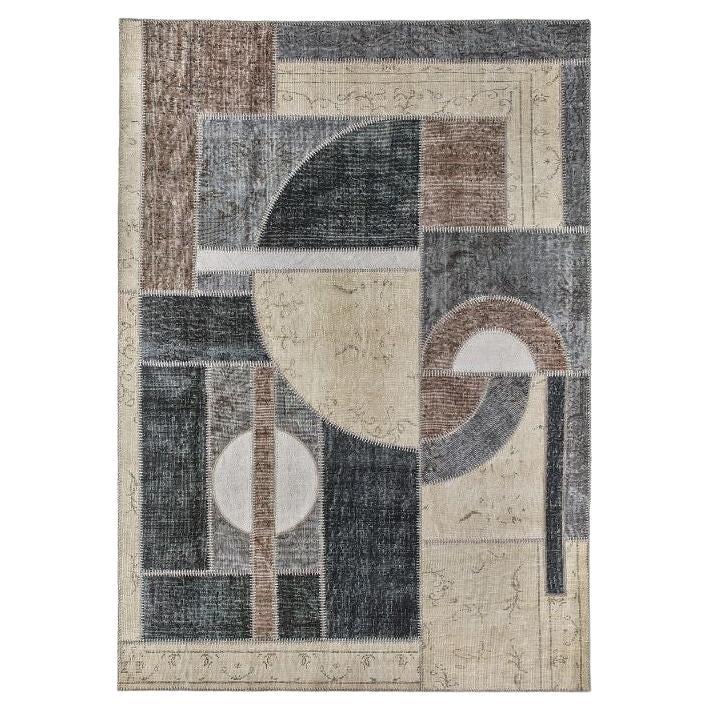 Upcycling Rebus Rug by Barbara Trombatore For Sale