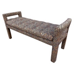 Upholstered 50" long bench