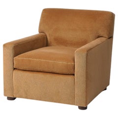 Upholstered and Solid Wood "Seccia" Armchair by Robert Stilin, United States