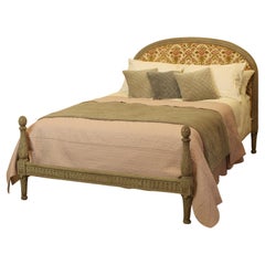 Upholstered Arched Antique Bed WK161