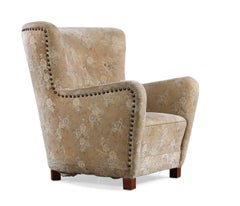 Upholstered  Armchair by Fritz Hansen 1930's