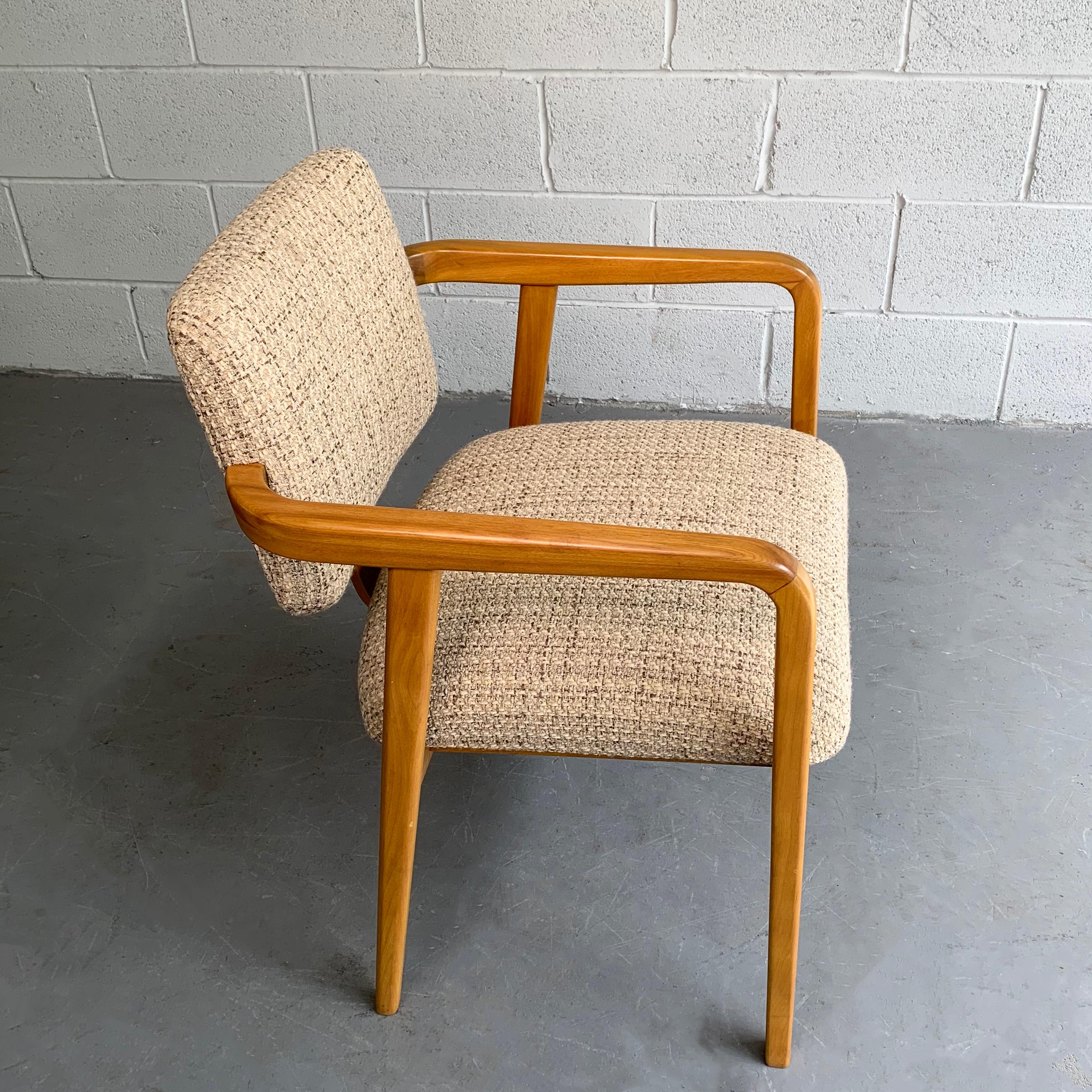 Mid-Century Modern Upholstered Armchair by George Nelson for Herman Miller