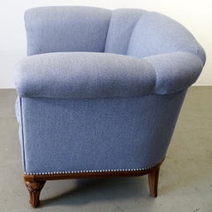 Upholstered Armchair, Made in the 1940s