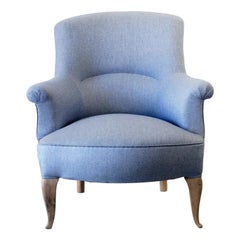 Upholstered Armchair, Made in the 1940s