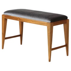 Upholstered Bench Attributed to Gio Ponti