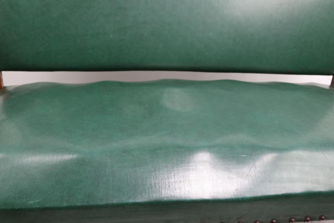 Upholstery Upholstered Bench Attributed to Gunlocke