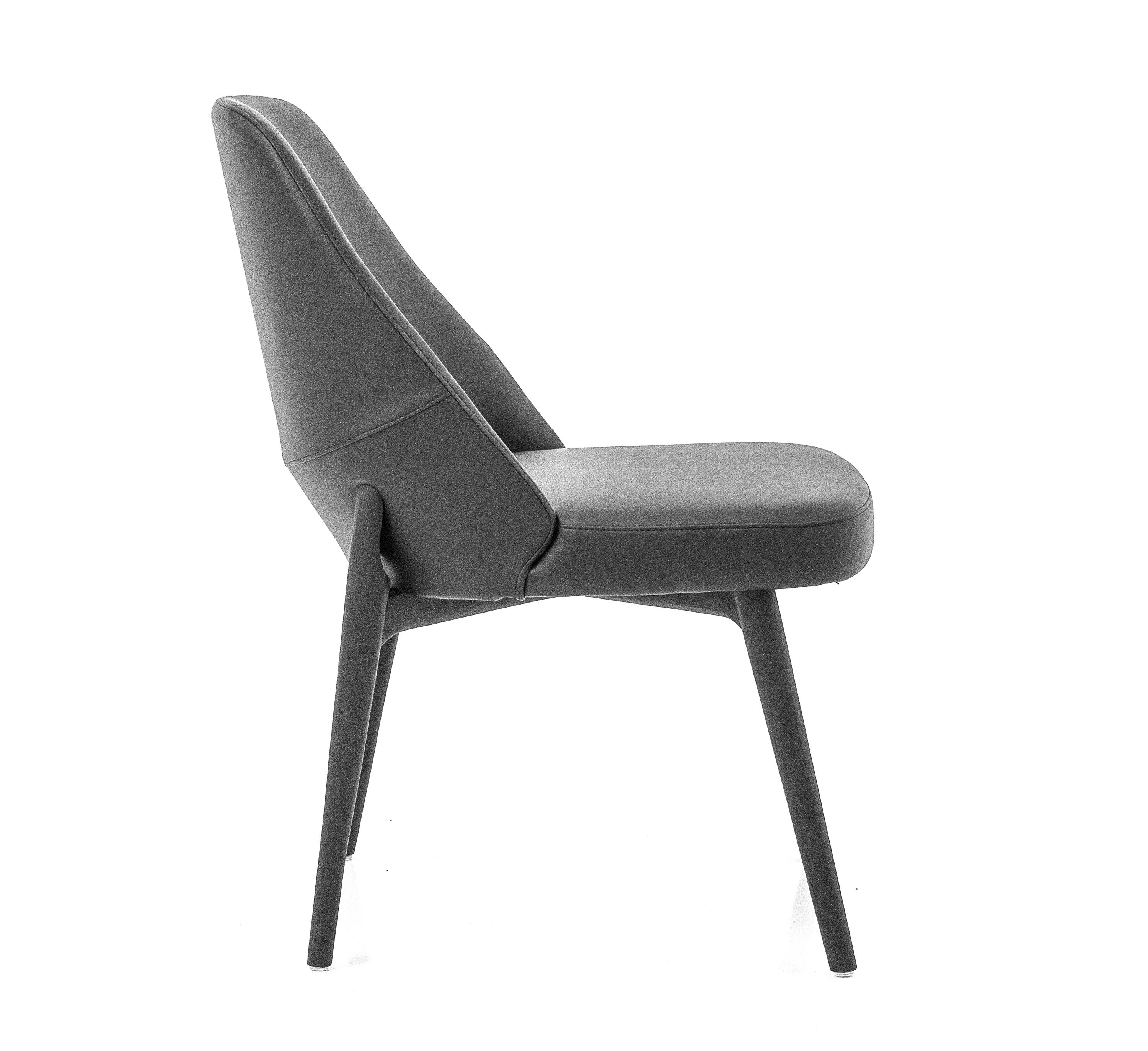 Brazilian Upholstered Black or Gray Fabric, Dining Chair Dandara For Sale