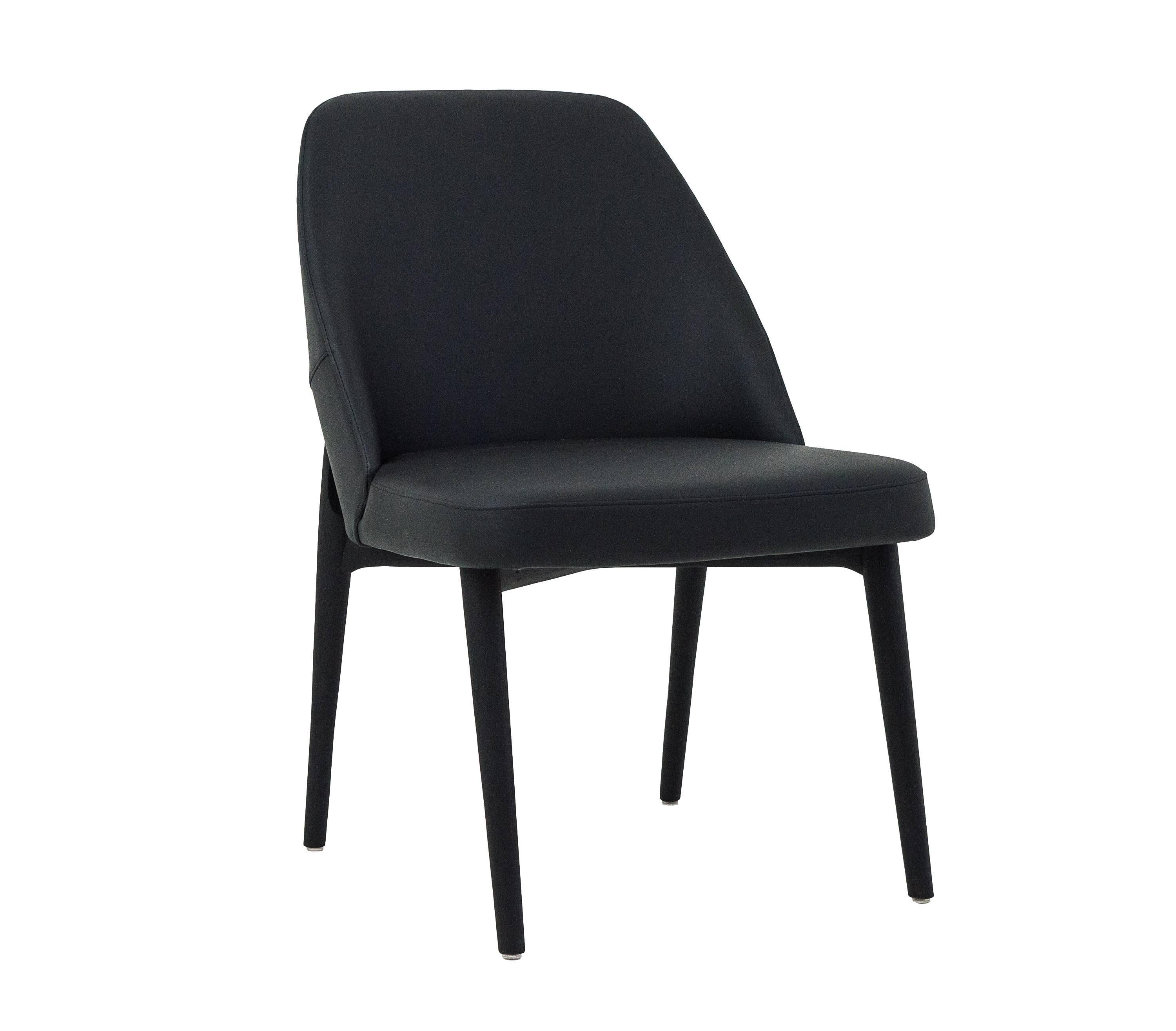 Contemporary Upholstered Black or Gray Fabric, Dining Chair Dandara For Sale