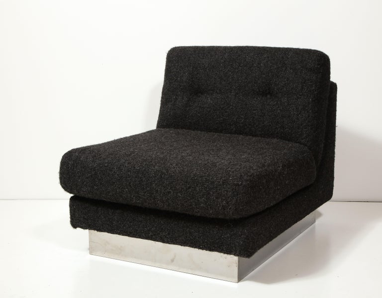 Mid-Century Modern Upholstered 