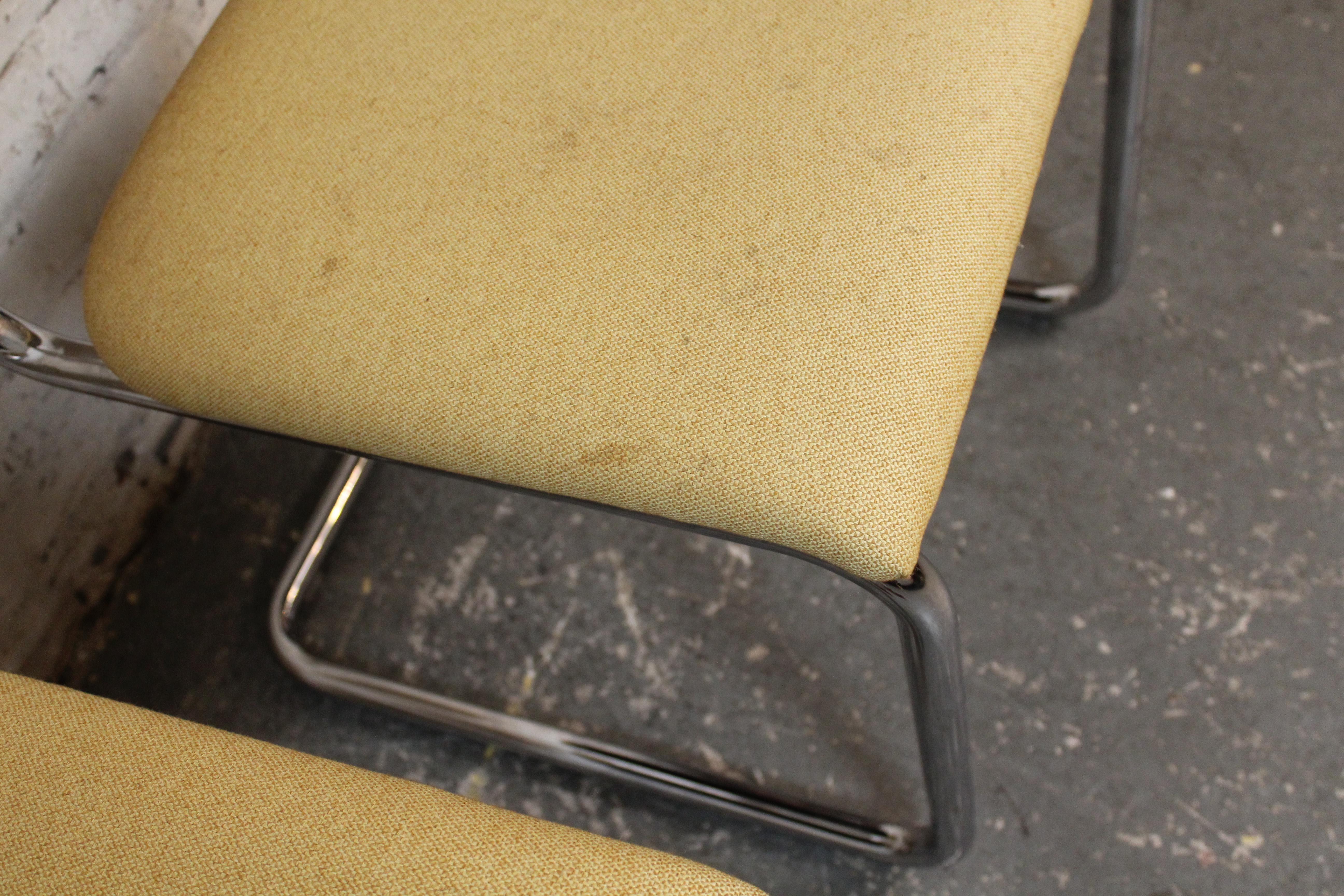 Sillas Cesca tapizadas de Marcel Breuer para Knoll Studio en venta 5