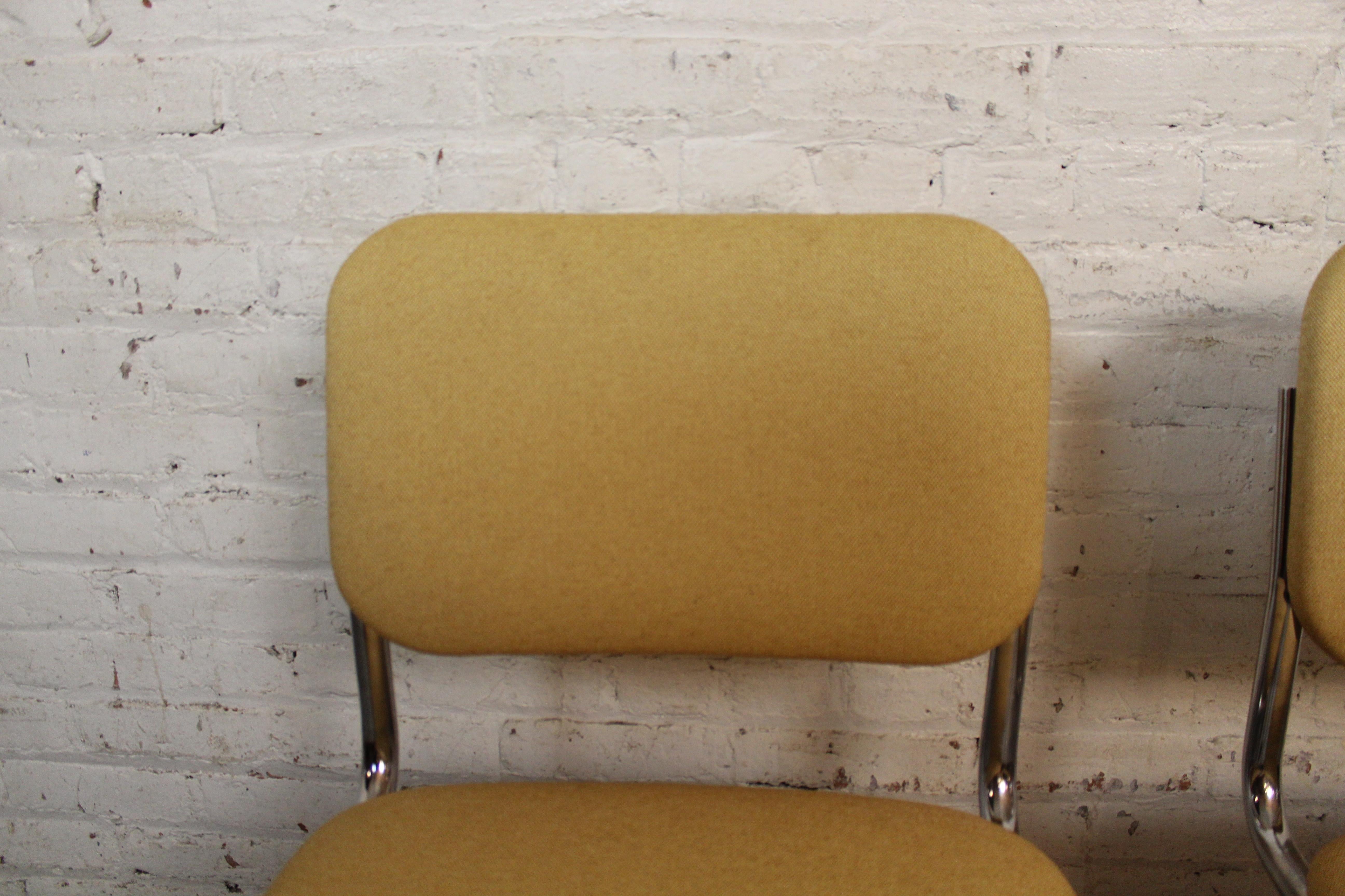 Sillas Cesca tapizadas de Marcel Breuer para Knoll Studio en venta 2