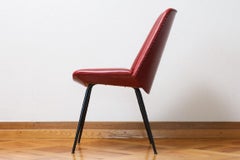 Upholstered Chair Red Rocket, 1959