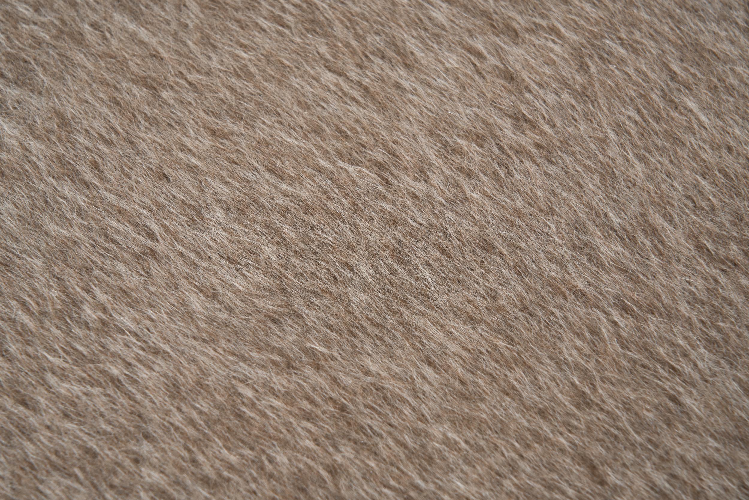 Gepolsterte Chaise Longue mit Eichenbeinen, Dänemark ca 1940s im Angebot 5