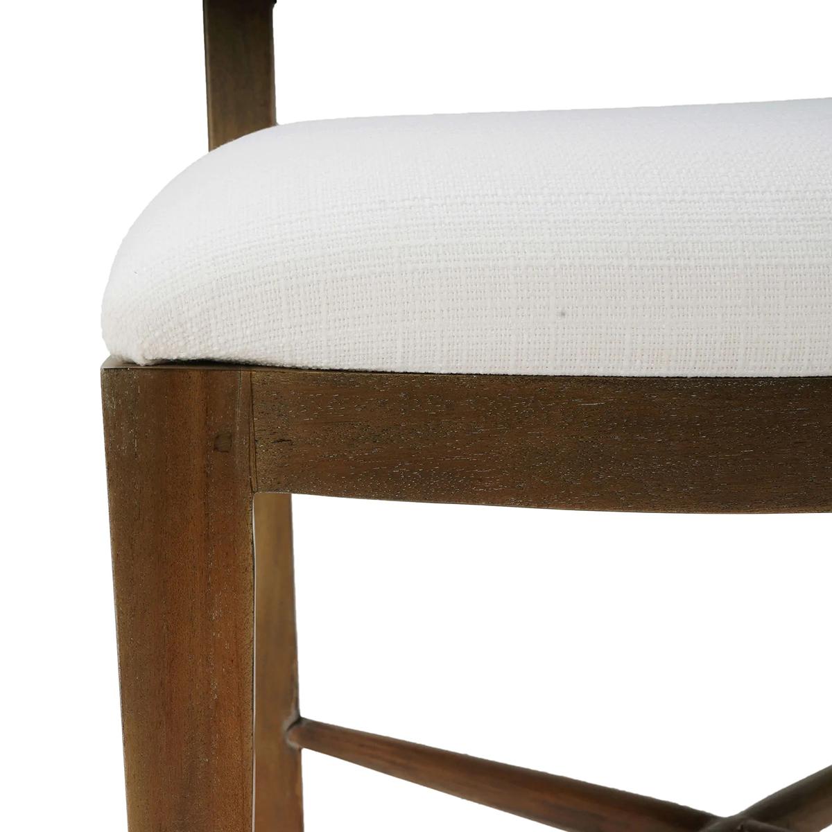 Sedie da pranzo classiche imbottite (set di 2) in vendita 1