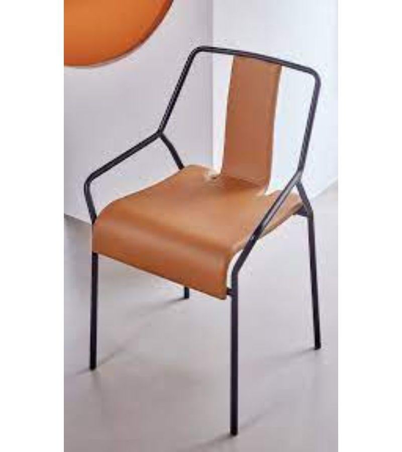 French Upholstered Dao Chair by Shin Azumi For Sale