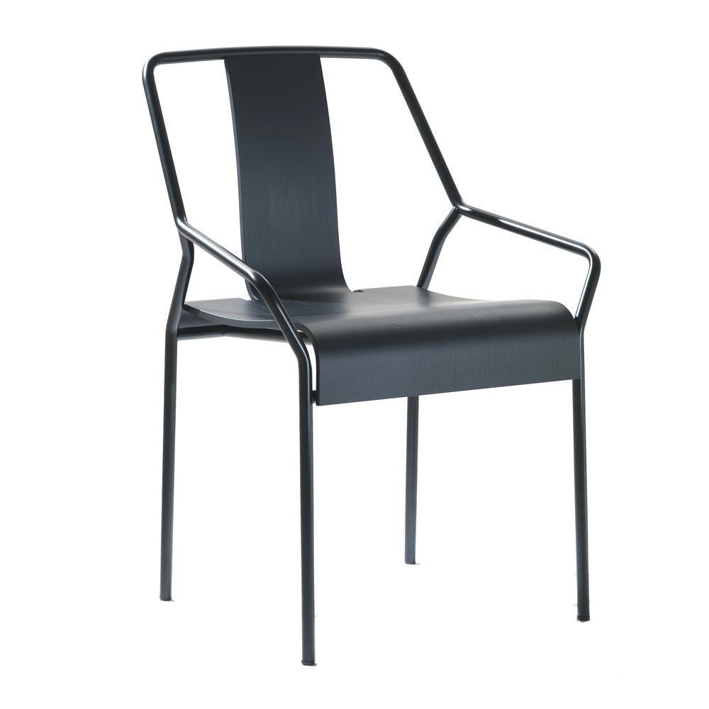 Lacquered Upholstered Dao Chair by Shin Azumi For Sale