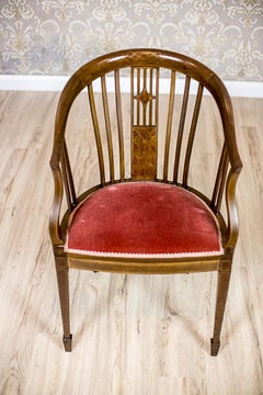 Upholstered Desk Chair in the Sheraton Type