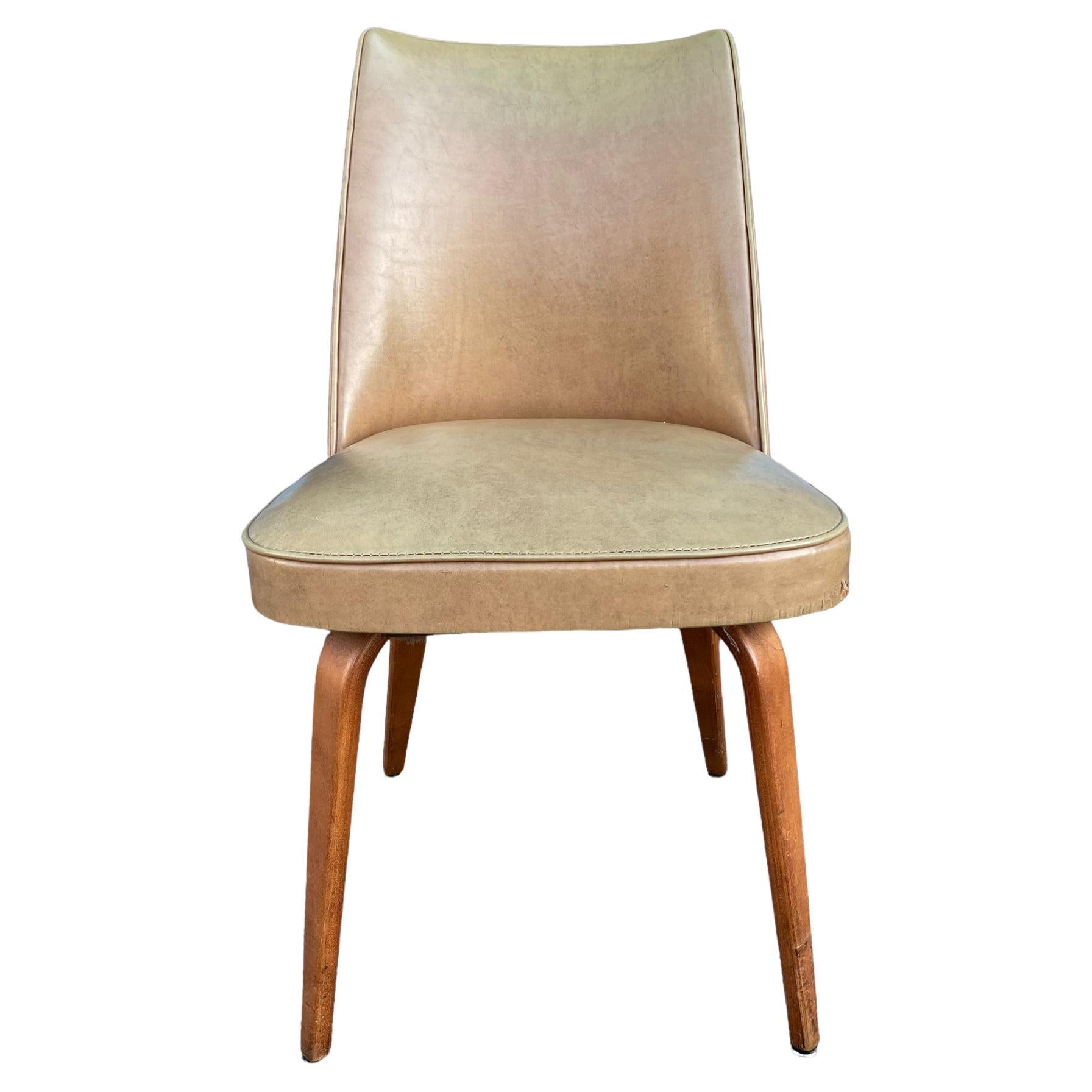 Upholstered Dining Chair by Thonet For Sale