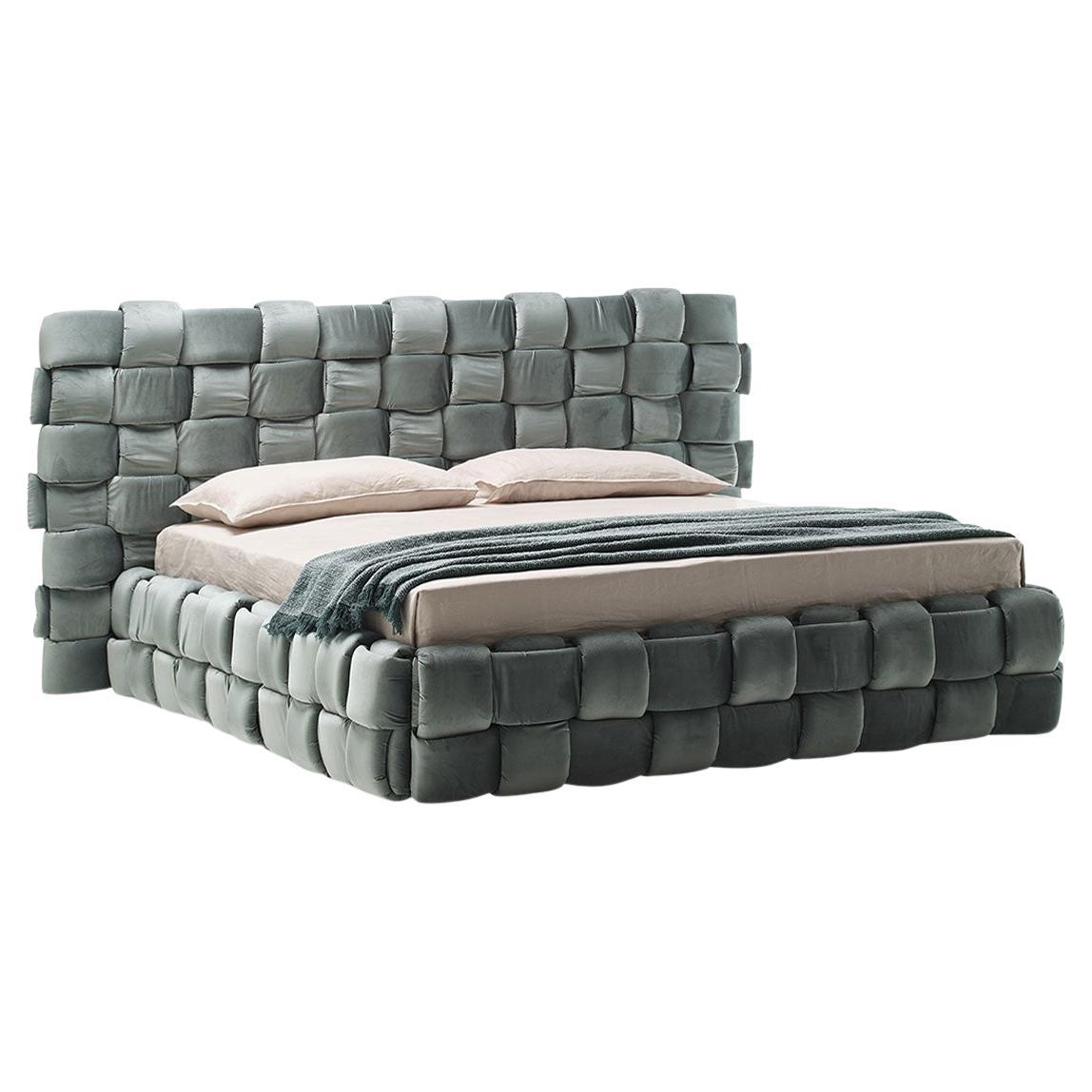 Upholstered Double Bed Mogg FLIRT im Angebot