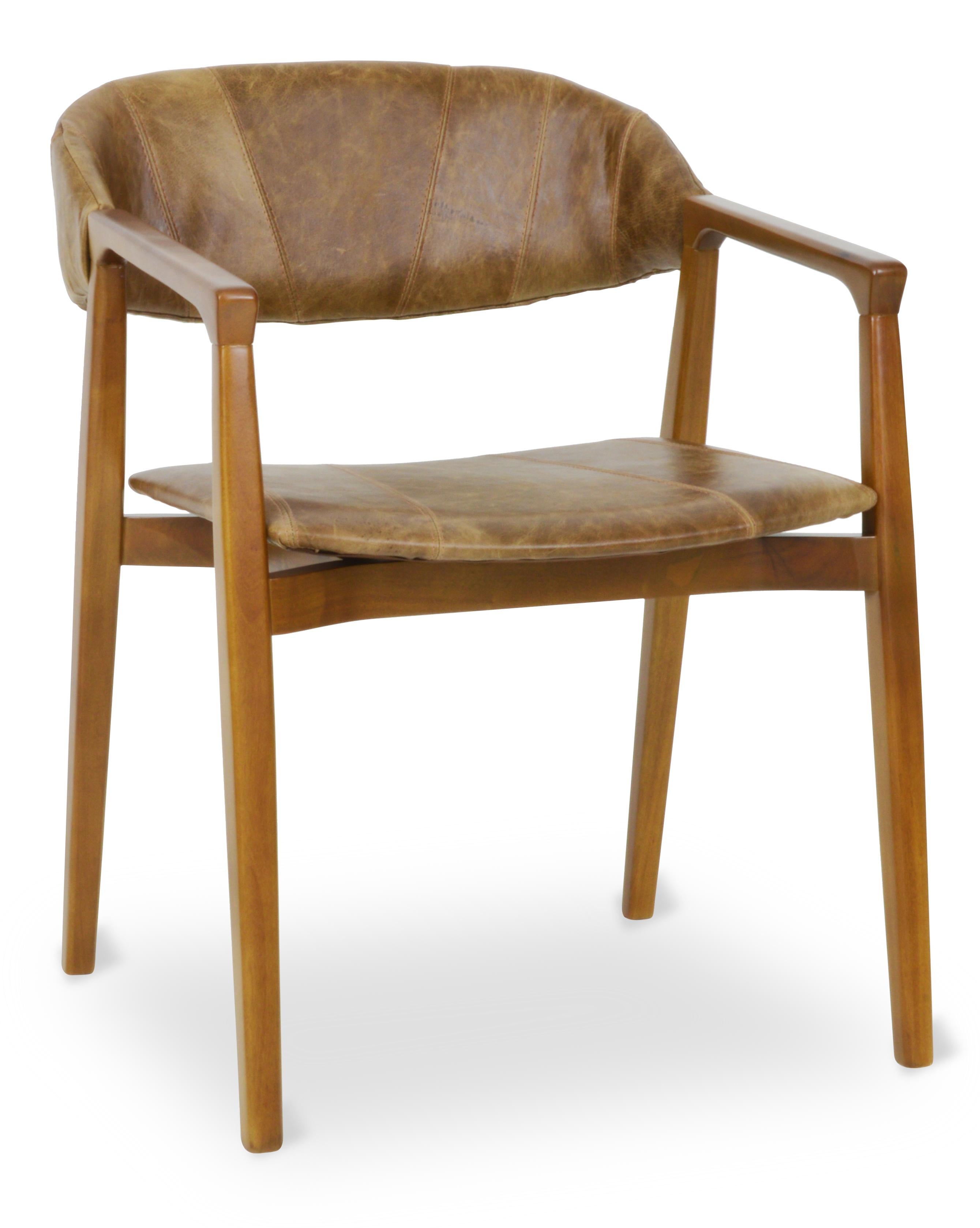 Dining Chair Elizabeth, Upholstered Fabric, Wood Legs For Sale 3