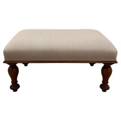 Upholstered Foot Stool, England, circa 1860