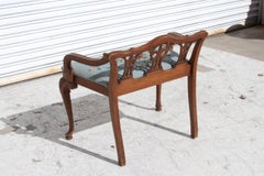 Upholstered French style Vanity Stool/Bench