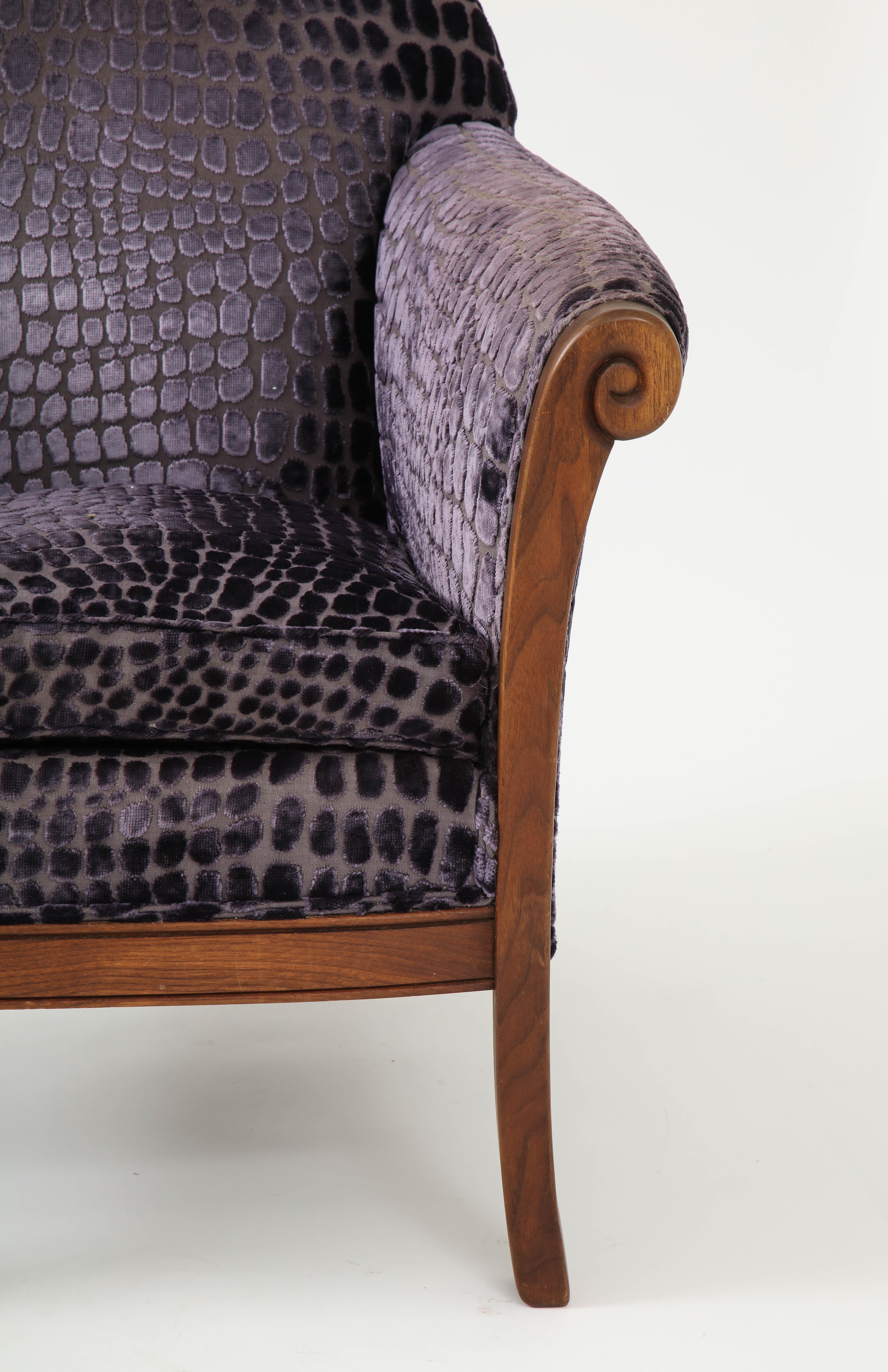 snakeskin chair