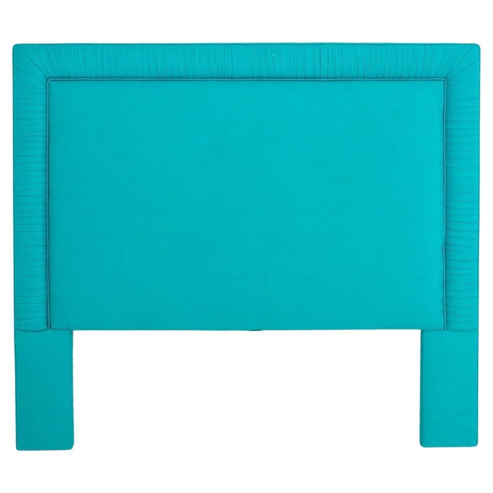 Studio OSKLO, Ethereal Grey Linen Master Headboard For Sale at 1stDibs