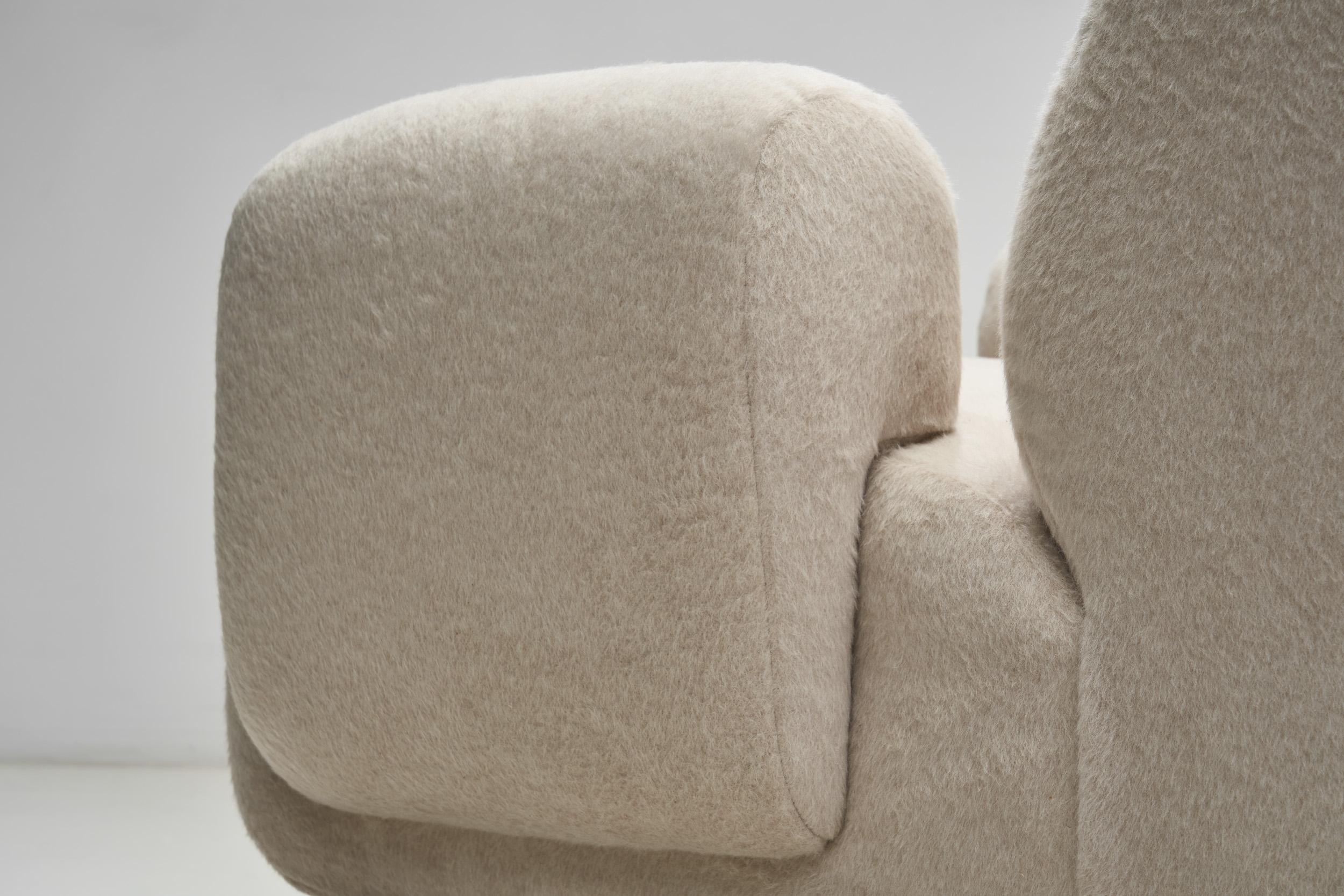 Upholstered Lounge Chair by Eberhard Geißler, Germany 1974 5