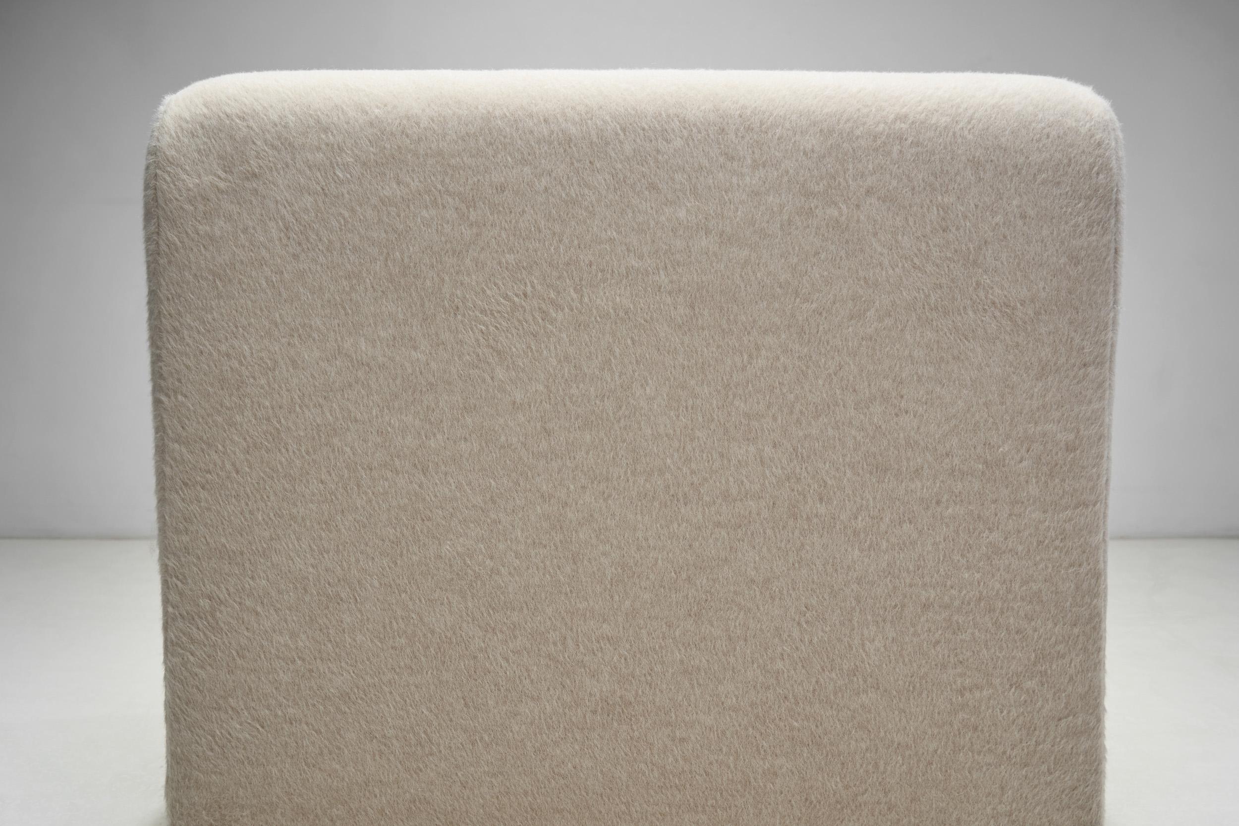 Upholstered Lounge Chair by Eberhard Geißler, Germany 1974 1
