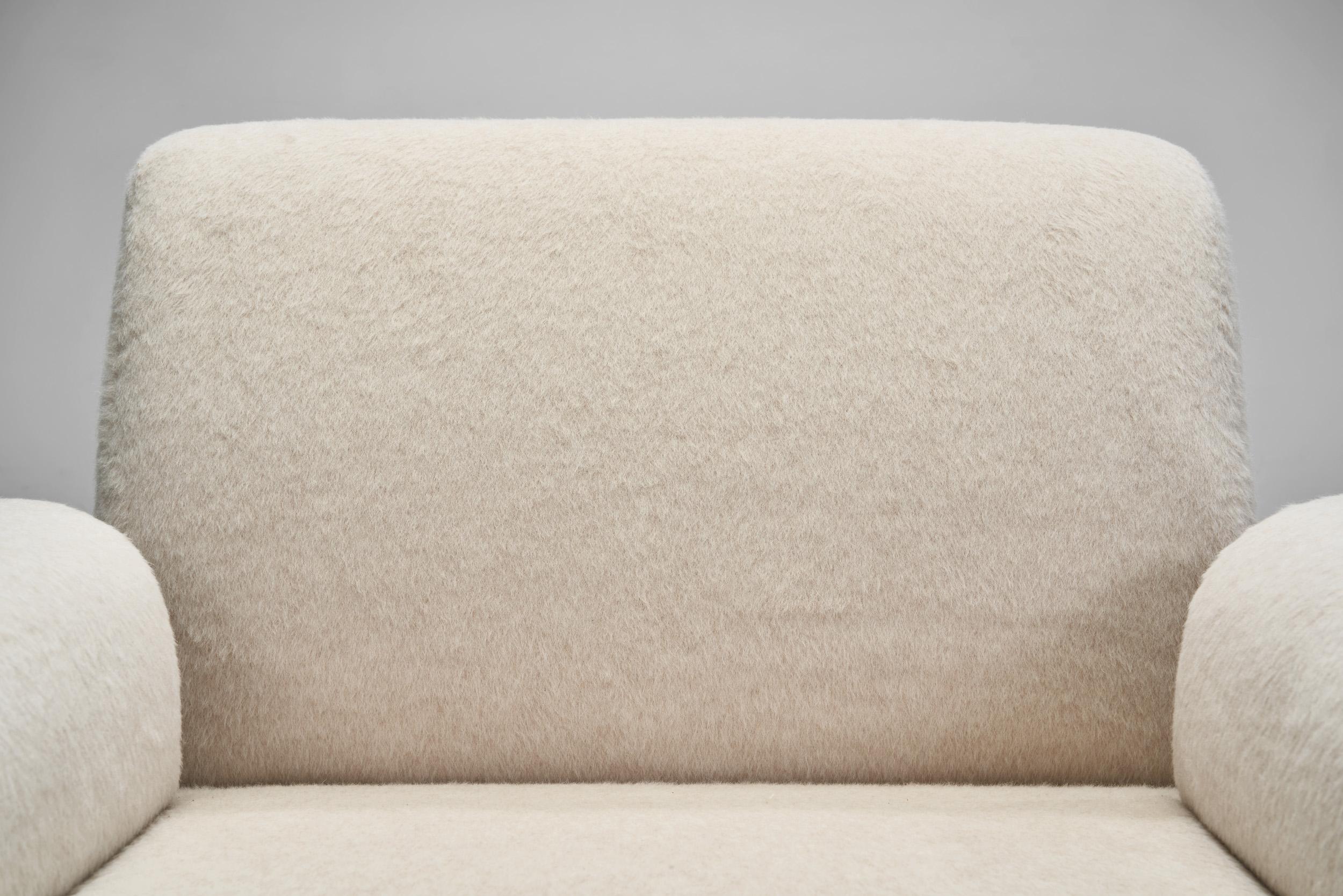 Upholstered Lounge Chair by Eberhard Geißler, Germany 1974 3