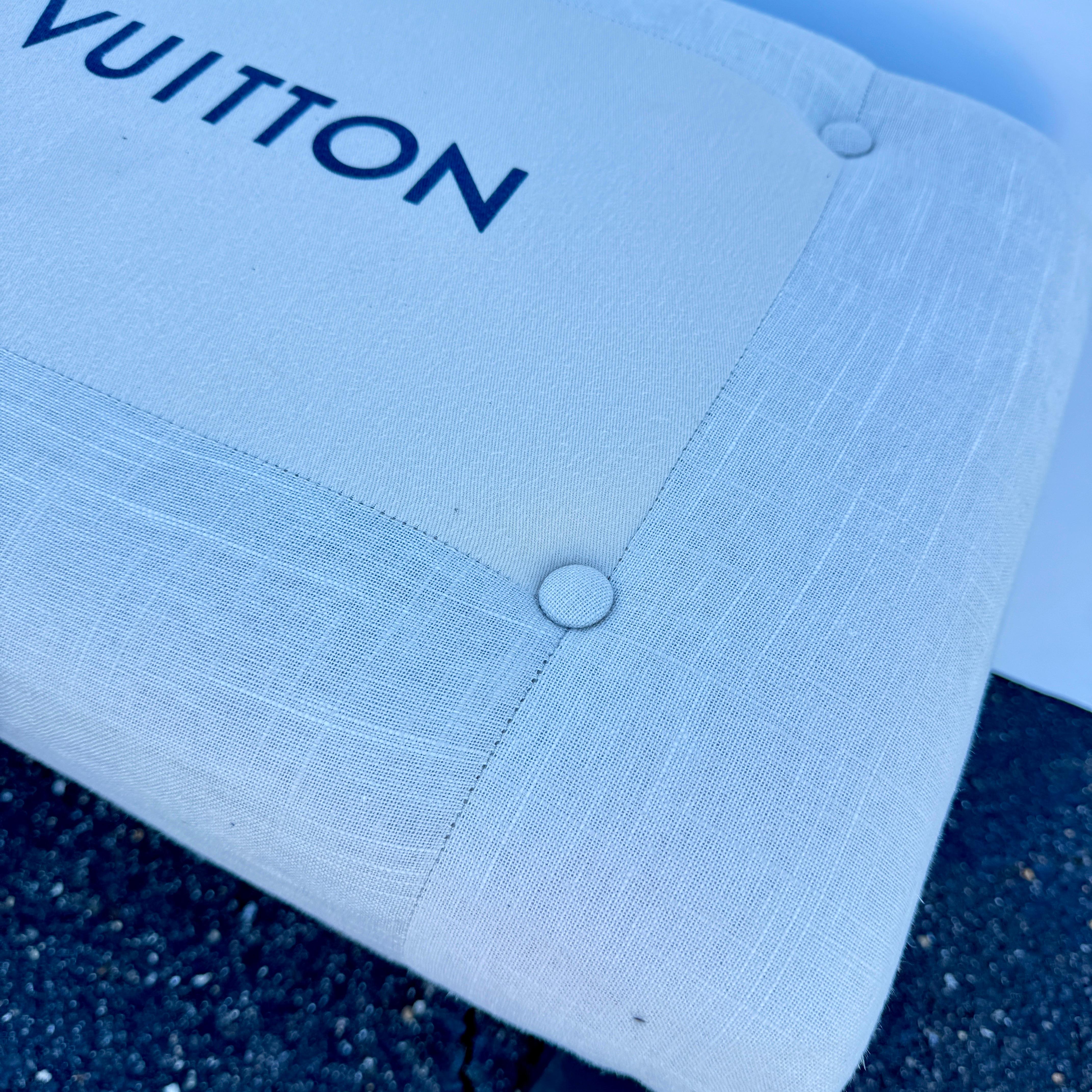 Banc en métal tapissé avec tissu Louis Vuitton, moderne du milieu du siècle dernier en vente 8