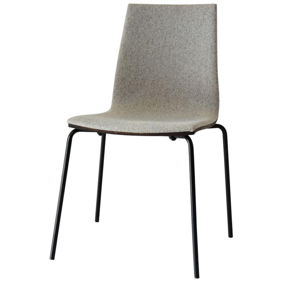Upholstered Oak Wallace Chair by Hollis & Morris