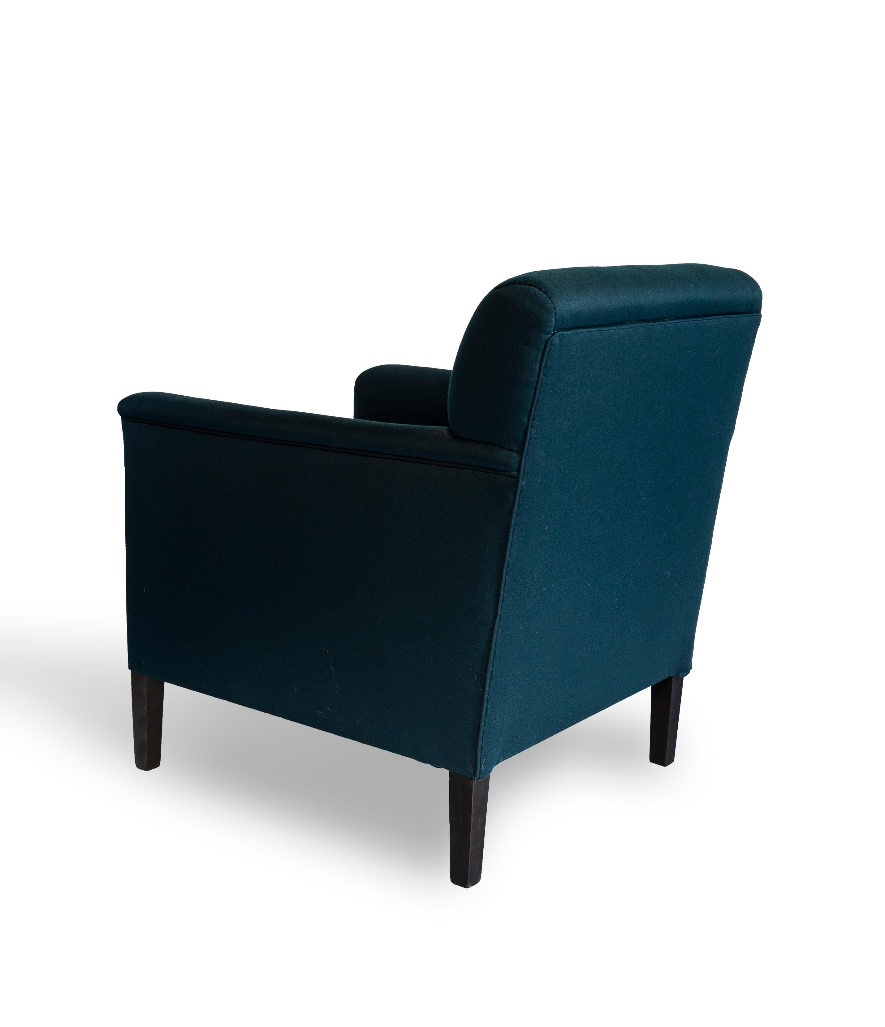 Stained Herbert Upholstered Chair in Wool, Vica designed by Annabelle Selldorf