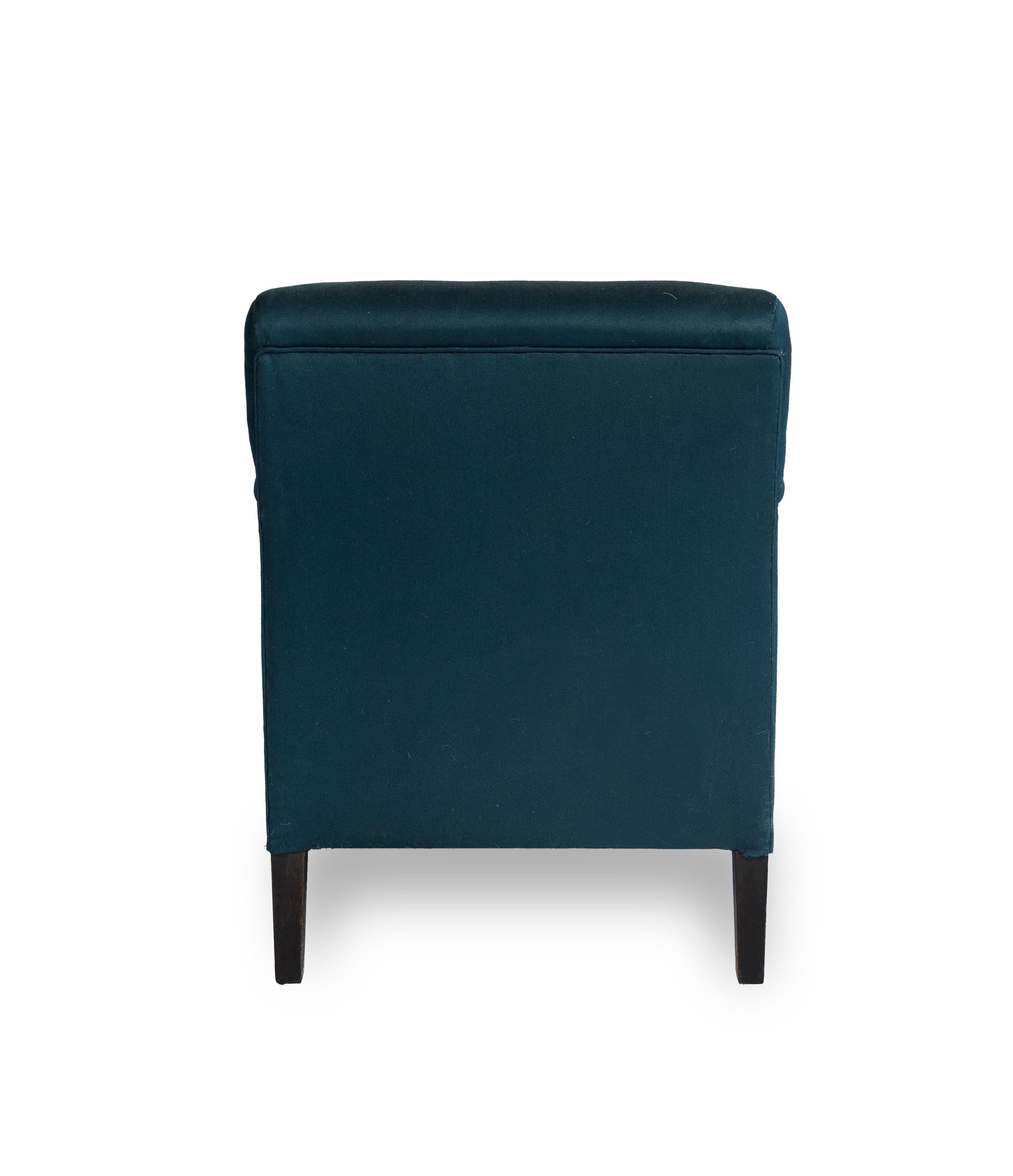 Herbert Upholstered Chair in Wool, Vica designed by Annabelle Selldorf In New Condition In New York, NY