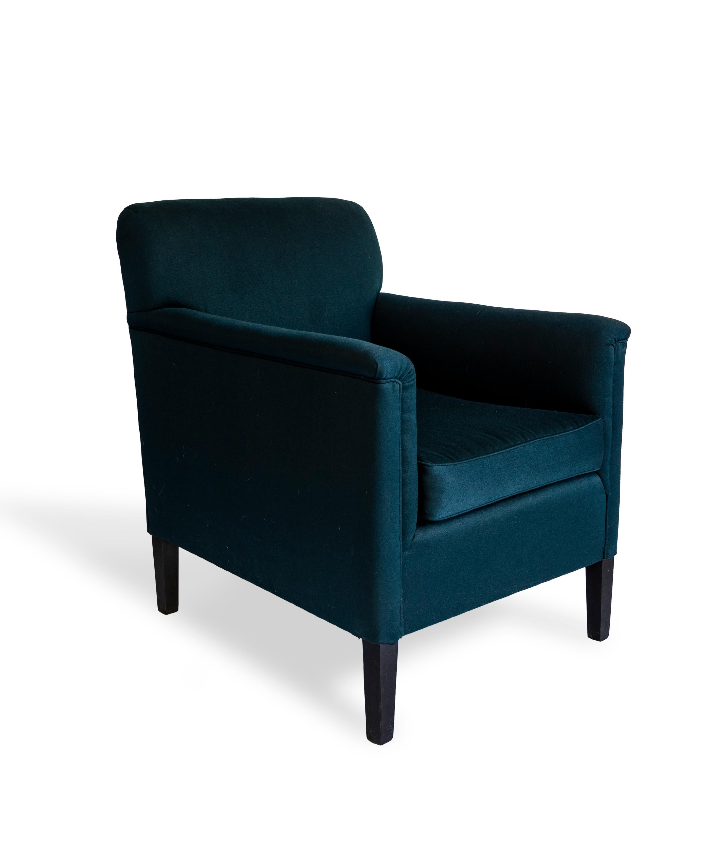 Herbert Upholstered Chair in Wool, Vica designed by Annabelle Selldorf 2