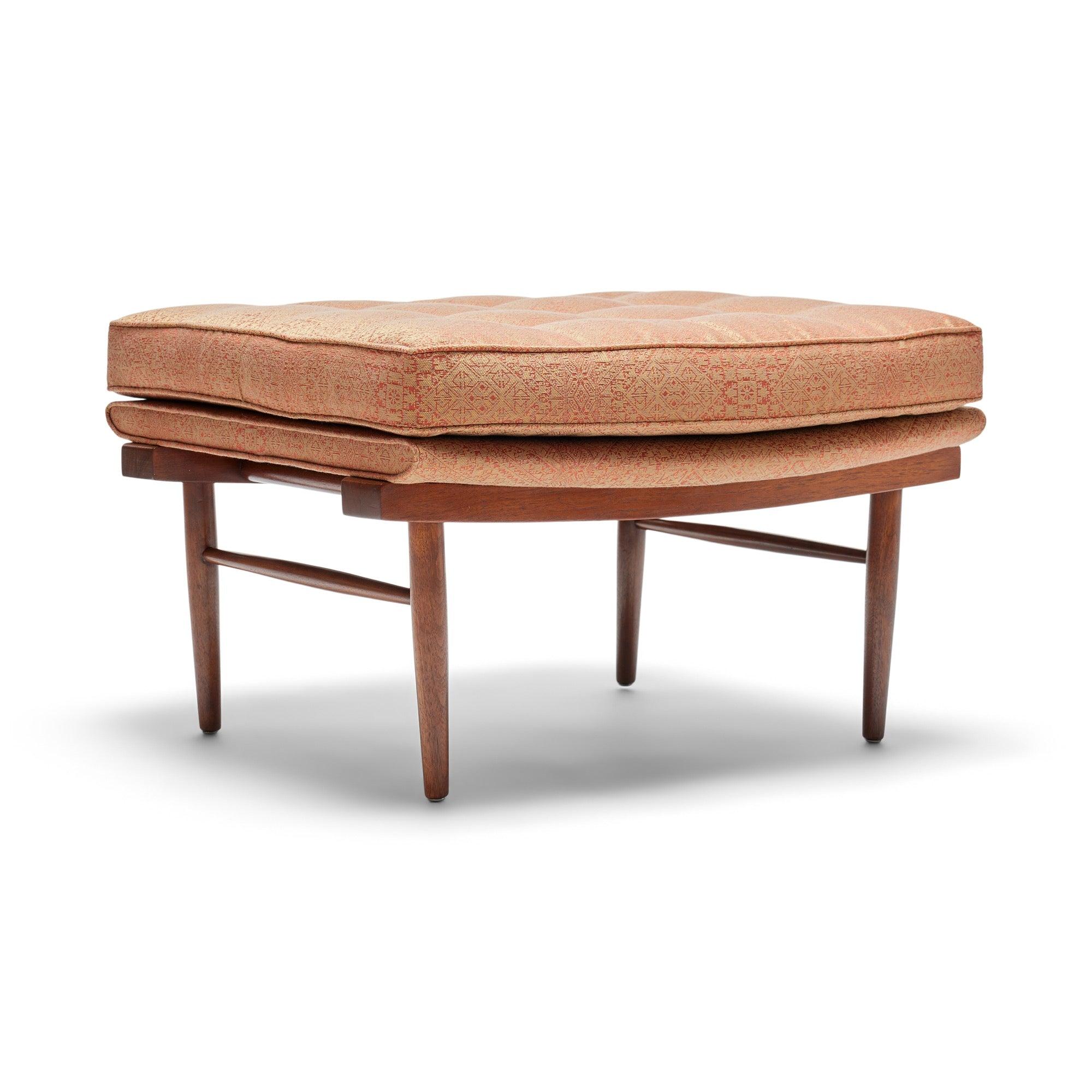 Americano Pouf imbottito di George Nakashima per Widdicomb, anni '50 in vendita