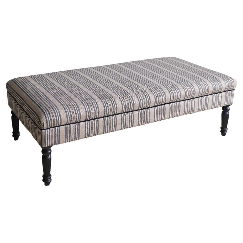 Upholstered Ottoman For Sale